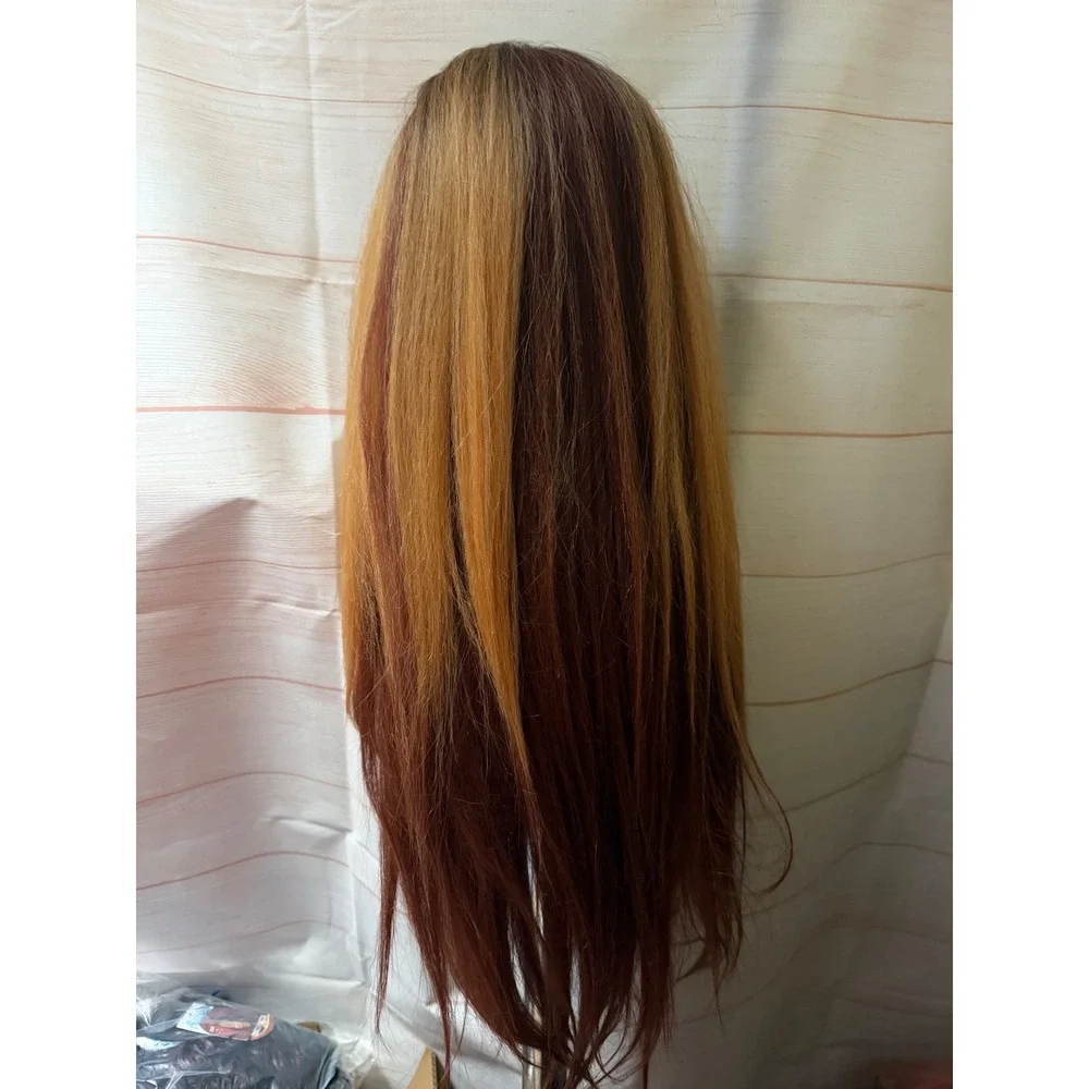 DR Ginger human mix wig 360 HD lace